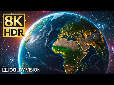 Earth in Dolby Vision HDR 8K Video Ultra HD 120fps