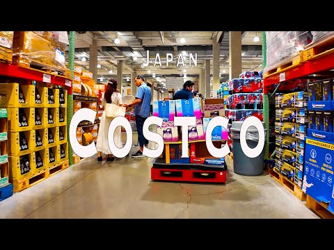 Costco 4K Walking Tour (Japan) - Tour with Captions & Immersive Sound.コストコ