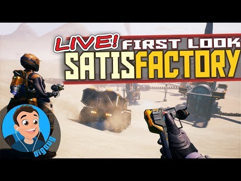 New Game! Satsifactory with DigDugPlays