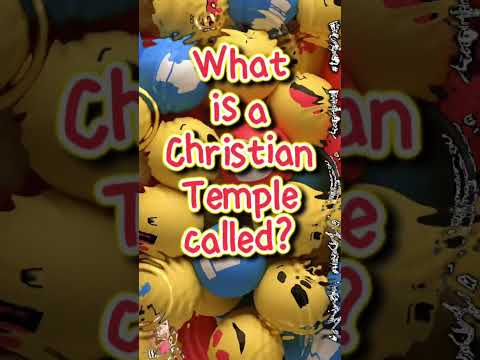 What is a Chtistian Temple called? #teacherzel