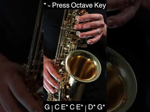 Amazing Grace Notes On Sax #saxophone #saxcover #saxofone