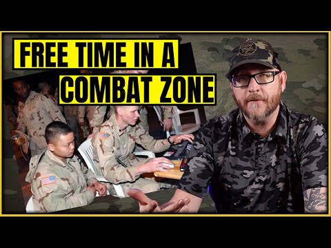 An Army Veteran's Free Time In A Combat Zone