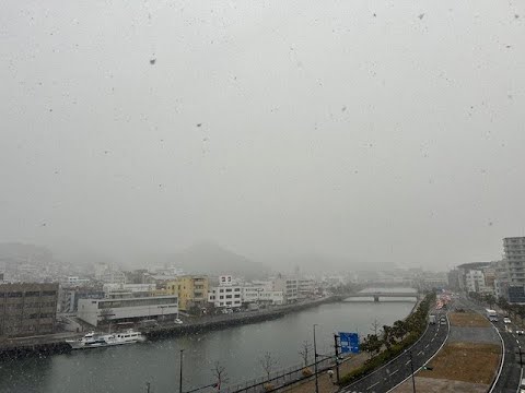 7日昼過ぎから夜にかけて雪をともなった暴風に警戒　8日朝にかけて大雪のおそれ　長崎県内（7日午前9時現在）