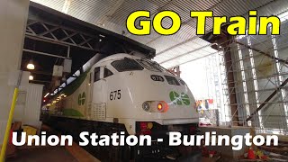 [4K] GO Transit Lakeshore West, Union Station to Burlington GO (Duration 58min)