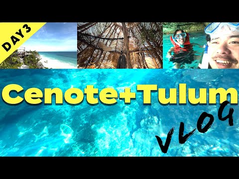 Mexico - Yucatan 3 🇲🇽 BEEEEAUTIFUL Cenote & Exploring Tulum