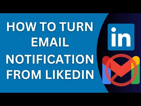 How To Turn Off Email Notifications From Linkedin | Email Notifications Off Linkedin (2024)