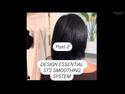 Part 2: STS SYSTEM on 4c hair| Step 3, blow dry and flat iron  my hair