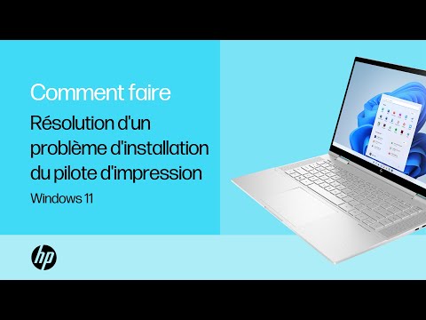 Comment résoudre un problème d'échec d'installation du pilote d'impression Windows 11 | HP Support