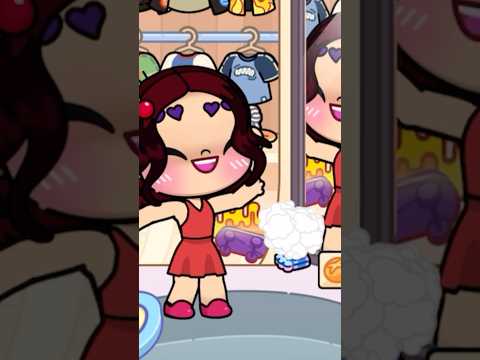 clean the mirror😍🤩|avatar world #avatarworld#shortsvideo #tocaboca