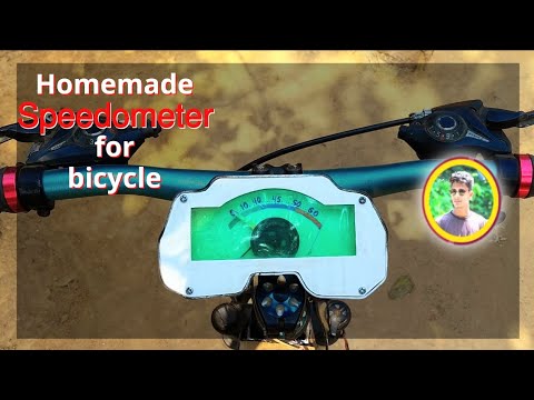 Yamaha fz-s version 4 analog speedometer making | homemade speedometer for bicycle