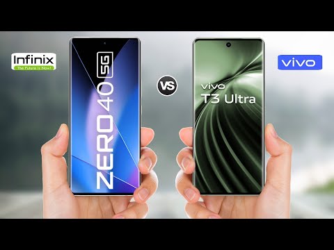 Infinix Zero 40 5g vs Vivo T3 Ultra || Full Comparison