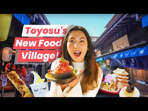 Tokyo’s New Japanese Food Village: Toyosu Senkyaku Banrai!