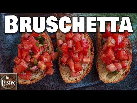 Easy BRUSCHETTA Recipe