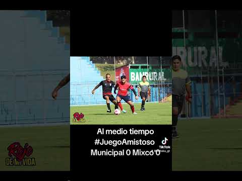 Municipal empata al medio tiempo ante Mixco en juego de Preparación