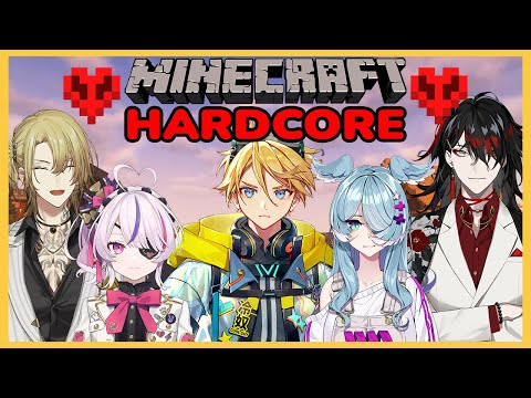 【MINECRAFT HARDCORE】HOW LONG CAN WE SURVIVE?【NIJISANJI EN | Yu Q. Wilson】