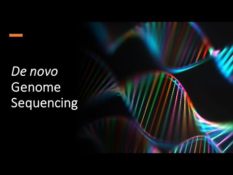 De novo genome sequencing