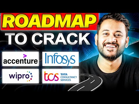 Roadmap to Crack TCS, Infosys, Wipro, Accenture | Hiring and Preparation for 2024, 2025 batch