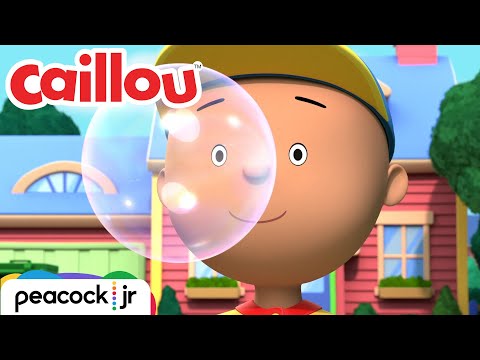 Bubbly BOOP! Caillou Tries Bubble Magic 🫧 | CAILLOU