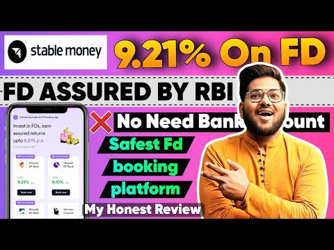 Stable Money: Earn 9.21% on FD || Is stable money app safe for FD? | Stable Money Review