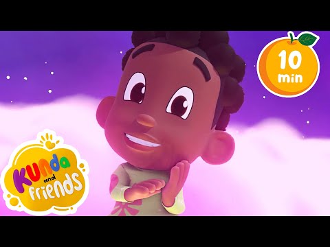 Bedtime Song + Lullabies for Kids | Nursery Rhymes | Kids Cartoon | Songs For Kids | Kunda & Friends