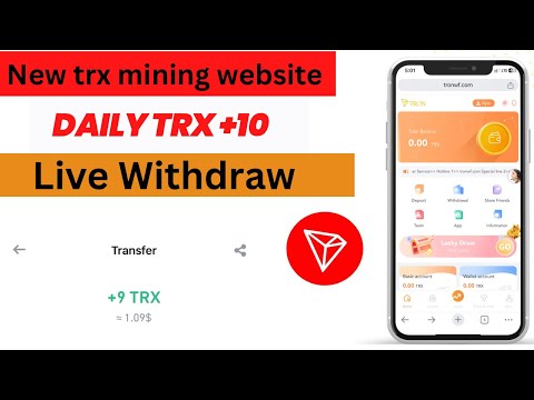 Tron trx new crypto site | publish today Tron mining site | best USDT trxtron mining site