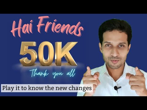 50k Subscribers | Thank You | New Changes | Let's Learn English