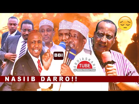 DAGAALKA IYO DABKA DOWLADDA GARISSA  | HANJABAADDA ABK | HADALKA  NATHIF | BBI | GIDEON MOI | 2021