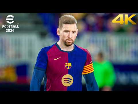 eFootball Penalty Shootout - Barcelona vs Real Madrid [4k]