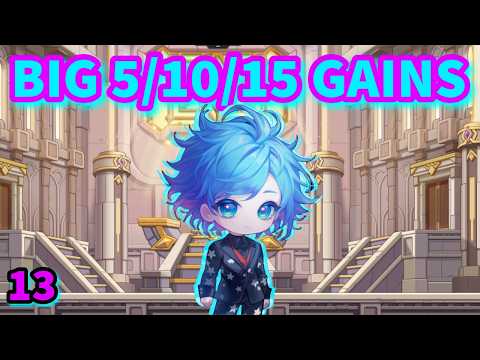 BIG 5/10/15 GAINS - Maplestory Night Walker Progression Ep 13