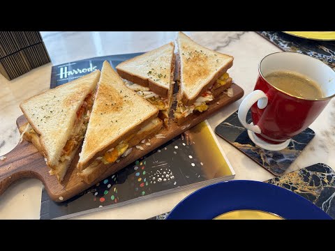 K-Toast for Vegetarian (low calories) , 길거리 샌드위치 for diet