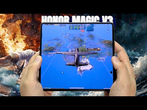 Honor Magic V3 test game PUBG Mobile | Snapdragon 8 Gen 3