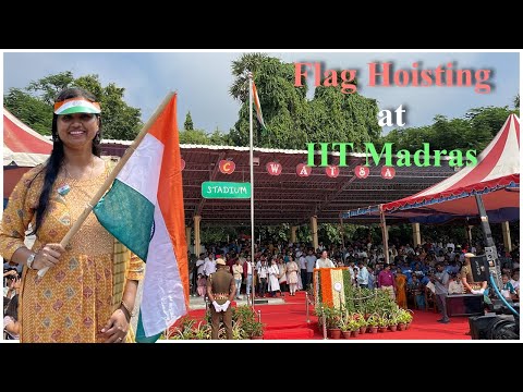 Flag Hoisting by the Director IIT Madras || 77th Independence Day || Cycle Rally |