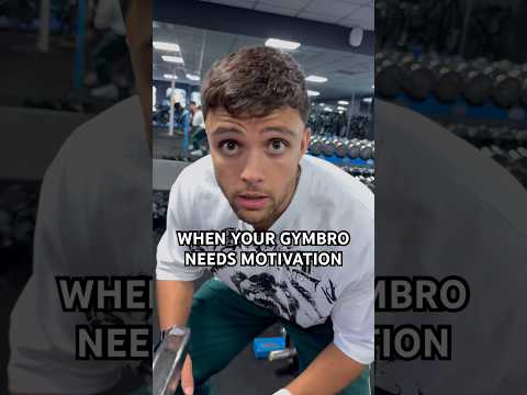 GYMBRO NEEDED MOTIVATION #shorts #short #viral #gym #fitness