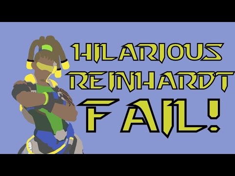 Overwatch PS4: Hilarious Reinhardt Fail! (Scumbag Lucio)