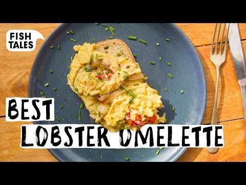 How To Make a LOBSTER OMELETTE | Bart van Olphen