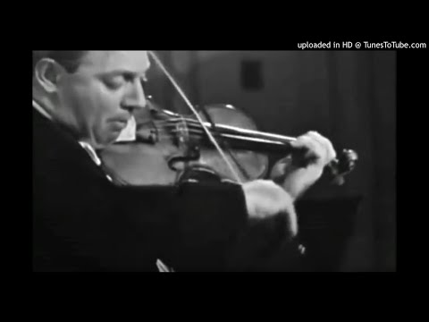 Isaac Stern - Orpheus and Euridyce: Melodie (by Gluck), recorded in 1952