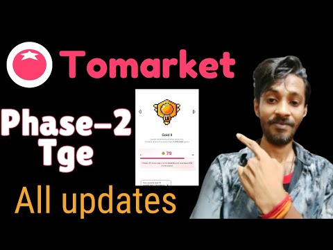 Tomarket Airdrop phase 2 and Tge | tomarket Airdrop snapshot | crypto Airdrop