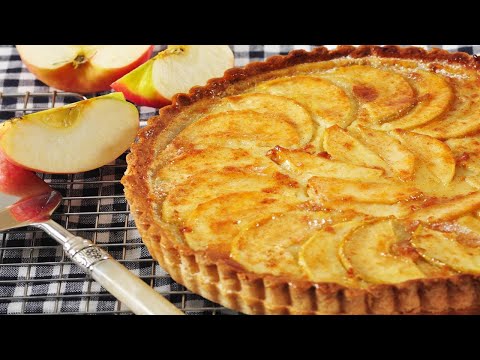 Apple Custard Tart Recipe Demonstration - Joyofbaking.com