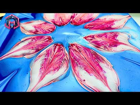 YOU HAVE TO TRY THIS! Acrylic Pouring and FLuid Art for Therapy at home