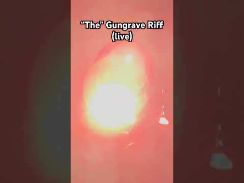 “The” Gungrave Riff (live) #short #erra #gungrave