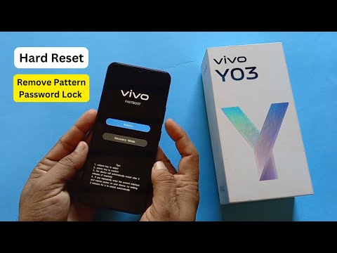 Vivo Y03 Password Pattern Unlock | Hard Reset | All Vivo Pattern Lock Kaise Tode Without Losing Data