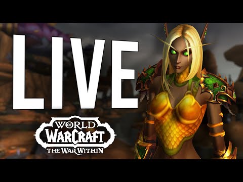 PATCH 11.0.7 IN A FEW DAYS! THEY UNCAPPED CRESTS! FINALLY! - WoW: The War Within (Livestream)