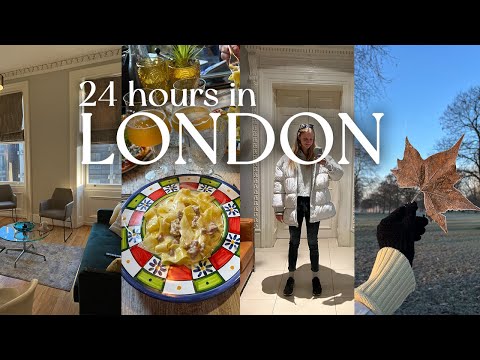 24 hours in London in winter