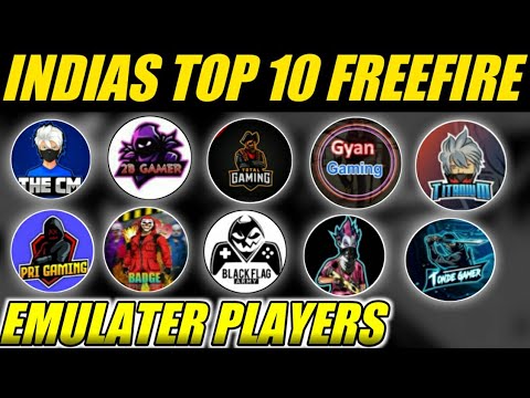 INDIA'S TOP 10 FREEFIRE PC (EMULATER) PLAYERS 🤫||MUST WATCH GUYS ||SAHILGAMINGYT