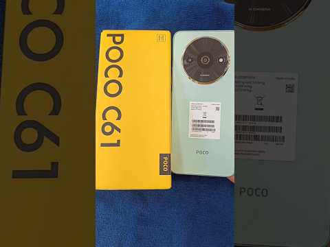 Poco C61 || Poco C61 Review || Poco C61 Unboxing || #youtubeshorts #ytshorts #trending