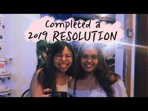 1ST 2019 VLOG + COMPLETED A 2019 RESOLUTION