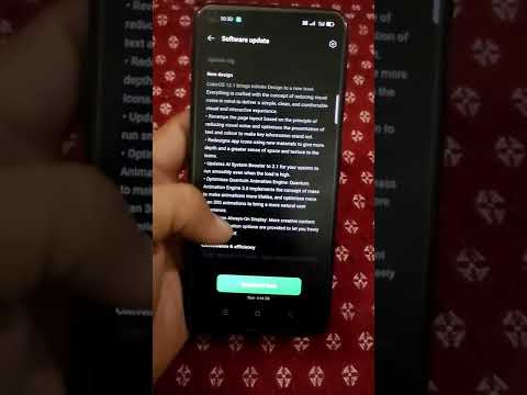 Oppo A53 coloros12.1 with Android 12 new update | oppo a53 new software update | #shorts #oppoa53