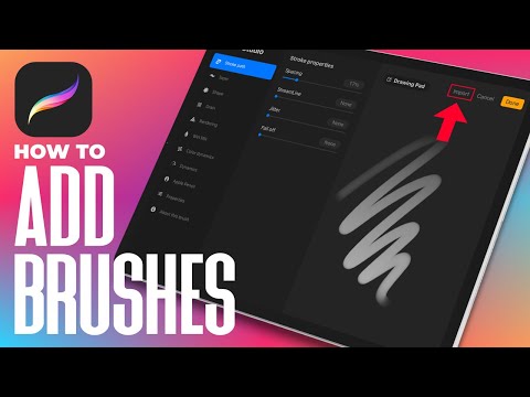 How To Add Brushes To Procreate