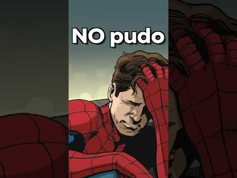 SPIDER-MAN NO PUDO SALVARLE.. #marvel #spiderman