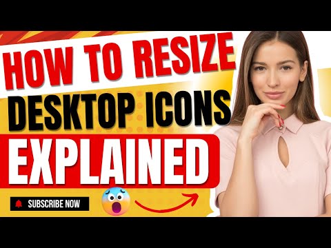 How to Resize Desktop Icons Large, Medium, and Small Sizes Explained